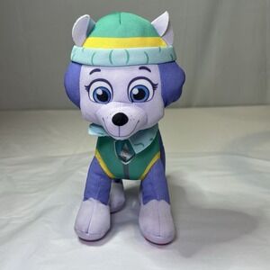 Paw Patrol Rescue Plush Everest Nickelodeon Cartoon Character Stuffed Animal Dog